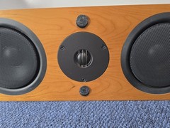 LINN KAN Trikan Center Channel Speaker Bi-amp Passive High End Audiophile Maple