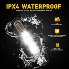 2pcs 24 LED Strobe Lights Emergency Flashing Warning Beacon Yellow Amber 12V EXV
