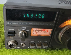 Kenwood TS-120S HF SSB Transceiver PLEASE READ and Watch Video