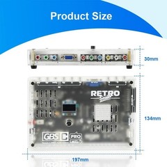 New GBSC Pro Video Converter Scart/RGB/YPBPR/VGA/AV/SV to HDMI Signal Conversion