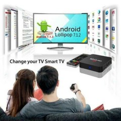 4K Ultra HD 64Bit Wi-Fi Quad Core Smart TV Box Media Player