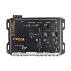 PRV EX3.5 STEREO 3 Way Electronic Crossover 2/4 In 6 RCA Output 9V RMS Car Audio