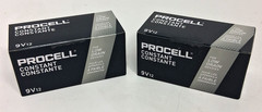PROCELL 9V Alkaline Batteries 24 Pack Constant Power Bulk NEW