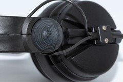 Sennheiser HD25 – 1 II DJ Monitor Headphones Black Tested Working – JAPAN
