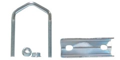 TV Antenna Mast Bracket 4″ inch Standoff W Style Wall Mount Easy Up HEAVY DUTY