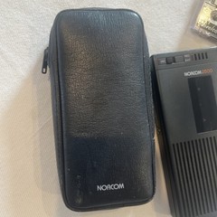 Vintage Norcom 2500 Hand Held Micro-Cassette Tape Voice Recorder + 2 Tape WORKS