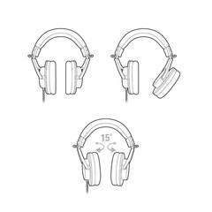 Audio-Technica ATH-M20X Professional Monitor Headphones