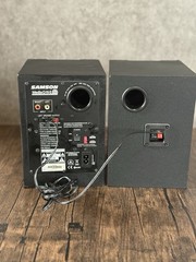Samson MediaOne 3a Powered Studio Monitor Speakers Pair Desktop Audio ( Tested )