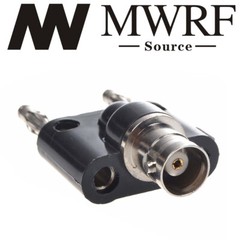 BNC Female Jack to Two Dual Banana Male plug Coaxial Adapter (US Stock)