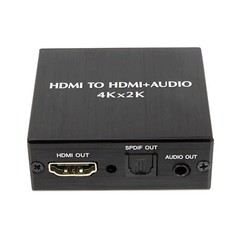 4K * 2K HDMI Stereo Audio Video Extractor Converter HDMI+ Optical SPDIF 3.5mm n