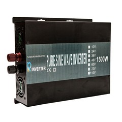 Pure Sine Wave Inverter 1500W 48V DC to 120V AC Powe Inverter Off Grid Solar