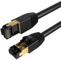 6FT Cat 8 RJ45 Ethernet Cable Super Speed 40Gbps Patch LAN Network Plated Lot