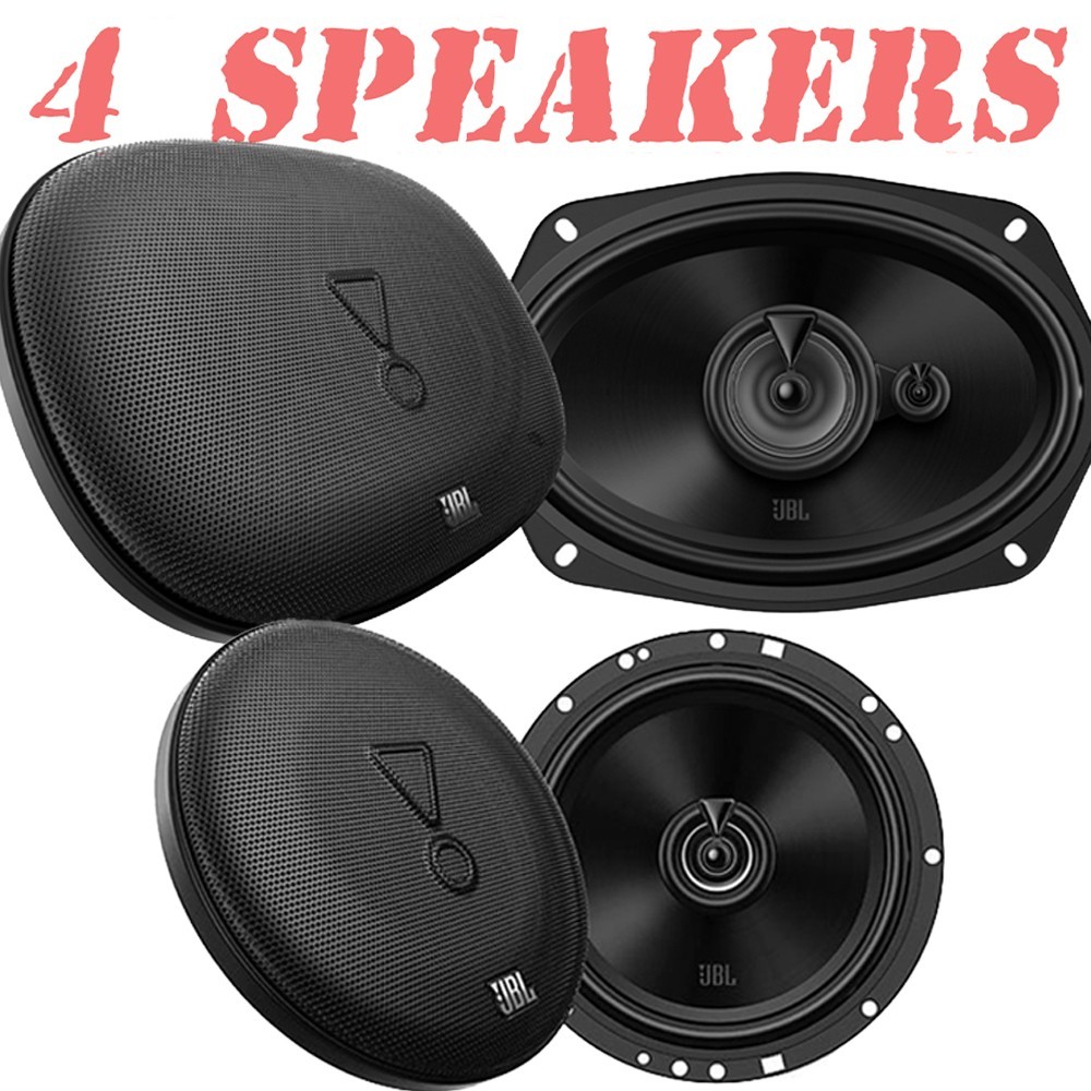 JBL Stage265 6.5″ 480W 2-Way | Stage2965M 6″x9″ 560W 3-Way Car Speakers Upgrade