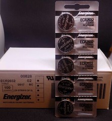 5 PC ENERGIZER CR2032 WATCH BATTERIES 3V LITHIUM CR 2032 DL2032 BR2032