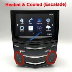 Cadillac CUE Radio 13 – 20 ATS CTS ELR ESCALADE SRX XTS System Touch Screen Nav