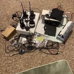 Huge Lot – Icom IC-718 HF Ham Radio Duracomm It-100 Auto-tuner Antennas & More