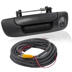 EWAY Tailgate Handle Backup Camera for 2002-2008 Dodge Ram Camera, Black