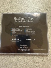 Magellan MapSend Topo For United States For Magellan Map 330 Series. NEW SEALED
