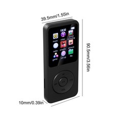 Bluetooth MP4/MP3 Lossless Music Player FM Radio Recorder Sports Support 128GB