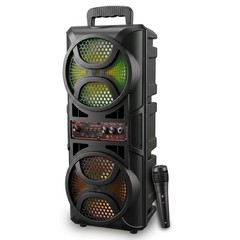 3000W Portable Bluetooth Speaker Sub woofer Heavy Bass Sound System Party+Remote