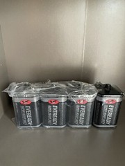 Eveready 6 Volt Lantern Battery 1209 Super Heavy Duty 4 Pack New Sealed