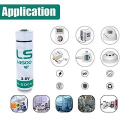◉ US STOCK!!! 2X for LS 14500 LS14500 AA 3.6V Lithium Battery