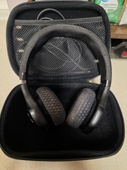 JBL Under Armour Black Wired On-Ear Headphones Adjustable Headband w/Case