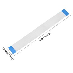 Flexible Flat Cable,36 Pins 0.5mm Pitch 150mm FPC FFC Ribbon Cable 5Pcs(A Type)