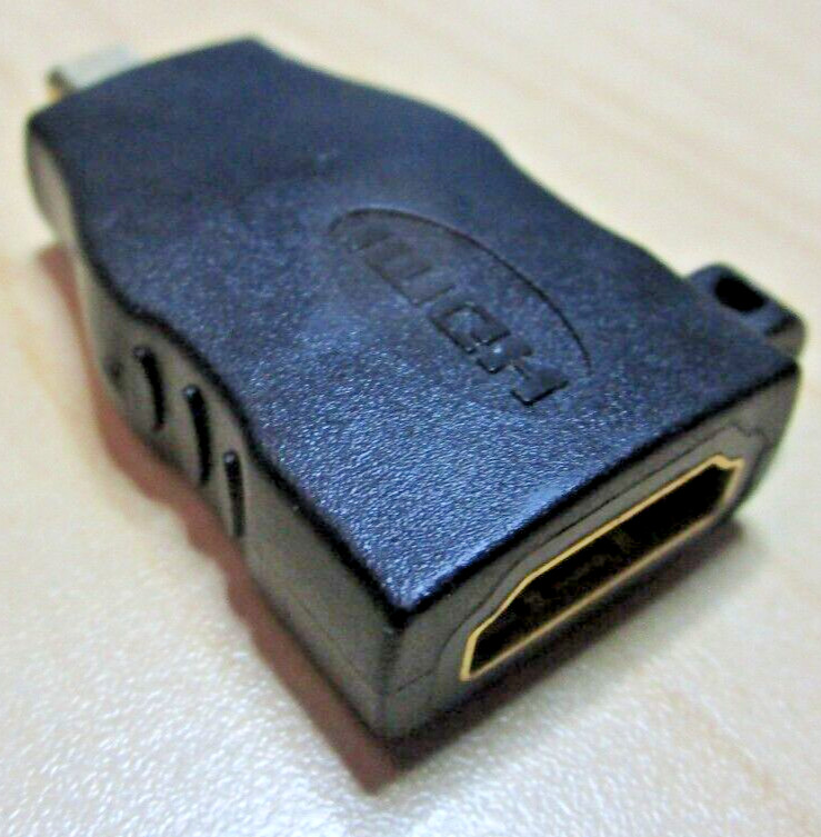 Micro HDMI Male to HDMI Female Adapter Converter 4K