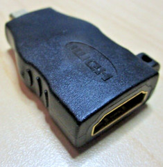 Micro HDMI Male to HDMI Female Adapter Converter 4K