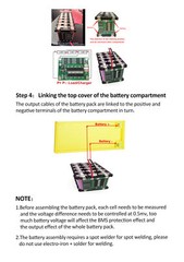 Battery Charger Box 12V 3S 7P 40A BMS Lithium-ion Battery Pack Kit Power US Ship