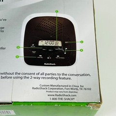 Radio Shack Extended Capacity Digital Answering System 60 Mins Answering Machine