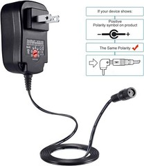 Universal AC to DC 3V~12V Adjustable Power Adapter Supply Charger Electronics
