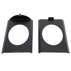 Behind Seat Cab Corner 6″×9″ Speaker Mounting Brackets Pair FOR 73-87 Chevy C10