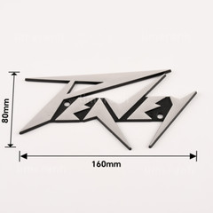 1Pcs DIY PEAVEY plastic logo badge replacement piece(text) 160mm X 80mm