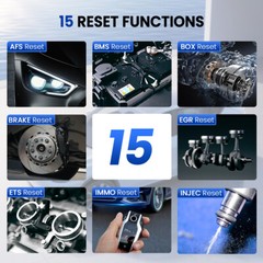 MUCAR DriverScan Bluetooth Bidirectional All System Diagnostic Tool OBD2 Scanner