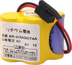 10X BR-2/3AGCT4A BR2/3AG BR2/3AGCT4A Battery for FANUC A98L-0031-0025 w/plug US