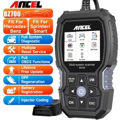 BZ700 For Mercedes Benz OBD2 Scanner All System Diagnostic Lifetime Free Update