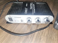 OneU ZUFZ040 Compact 2-Channel Mini Hi-Fi Audio Amplifier