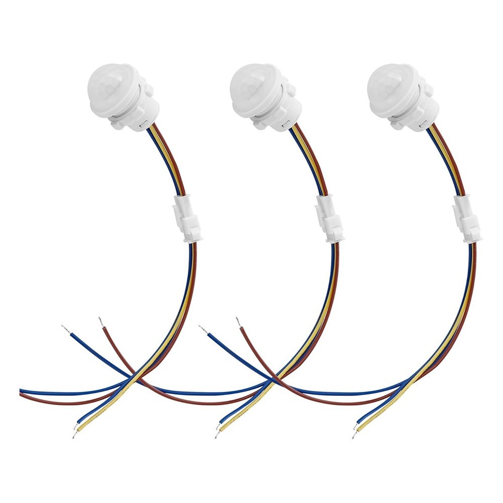 3 Packs Motion Sensor Light , PIR Sensor Detection ,Ceiling or Wall Mount 3980
