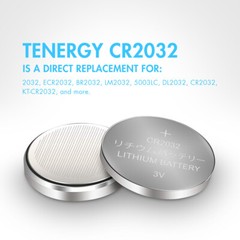Tenergy Button Cell Lithium CR1225 CR2032 CR2025 CR2430 CR2450 CR1632 CR2016 LOT