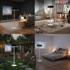 5 Core Projector Stand Floor Adjustable Heavy Base Universal Projectors Support
