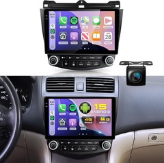 4+64G For Honda Accord 2003-2007 Android 15 CarPlay Car Stereo Radio GPS WIFI FM