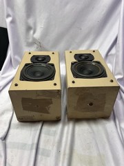 2 Triad InRoom MINI Bookshelf Satellite Speakers Tested Working Painted