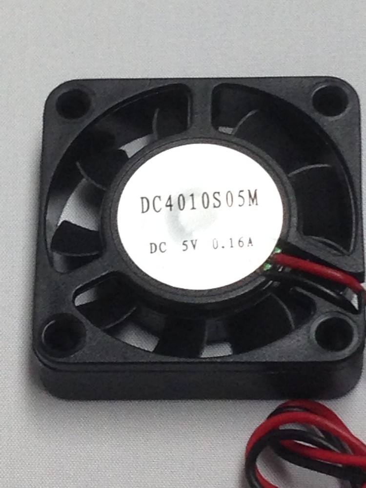 FAN 5V DC 40mm 40 10mm 0.16A 5800 RPM 6.5 cfm