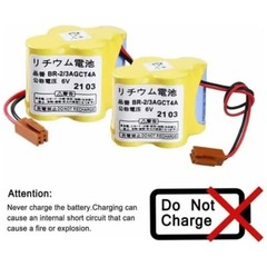 US STOCK!!10X A98l-0031-0025 Battery/BR-2/3AGCT4A 6V Battery 4400mAh for FANUC C
