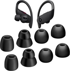 High-Quality Silicone Eartips Compatible with Powerbeats Pro – 4 Sizes Available