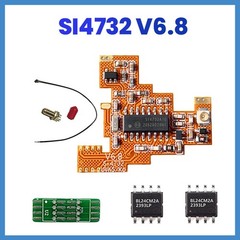 SI4732 V6.8 FPC Module+2x BL24CM2A 512KB Chip for UVK5 K6 9265