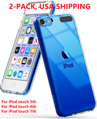⭐⭐For iPod Touch 5 /6 /7th Gen Case Crystal CLEAR Shockproof Silicone TPU Cover