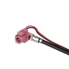 4-Core FAKRA Retrofit CIC Monitor HSD Cable 0.8m For BMW E87 E90 E70 E60 F01 F10